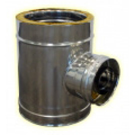 DPGAV350 - Comignolo antivento doppia parete in acciaio inox diam. 350/400mm