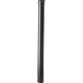 TN1001000 - Tubo lineare per pellet nero L1000mm diam. 100mm